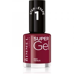 Rimmel Super Gel Step 1 żelowy lakier do paznokci bez konieczności użycia lampy UV/LED odcień 043 Venus 12 ml