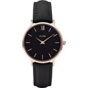 Zegarek damski Cluse Minuit Leather