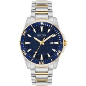 Zegarek m?ski Bulova Diver Gold Blue 100m