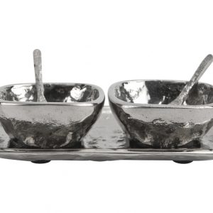 Komplet 2 misek na tacy