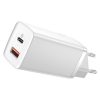 Baseus GaN2 Lite | Ładowarka sieciowa zasilacz USB USB-C Quick Charge 4.0 Power Delivery PD Huawei SCP 65W