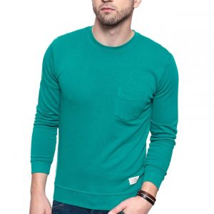 BLUZA MĘSKA LEE POCKET SWS BAYOU GREEN L82BOTSL
