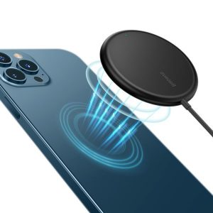 Baseus Simple Mini | Ładowarka indukcyjna bezprzewodowa Mag Safe do iPhone 12 15W Power Delivery