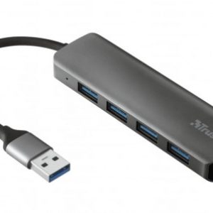 HUB USB Trust Halyx Aluminium 4x USB 3.2 (23327)