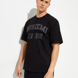 BUSCEMI – Czarny t-shirt z logo