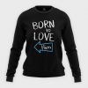 Bluza klasyczna damska Born to love him