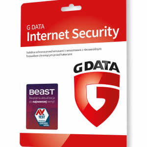G DATA INTERNET SECURITY 2+2 4 PC 20 mies.