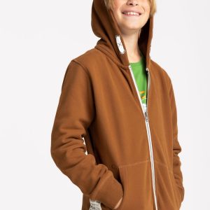 Kamelowa bluza chłopięca z kapturem B-STAR JUNIOR