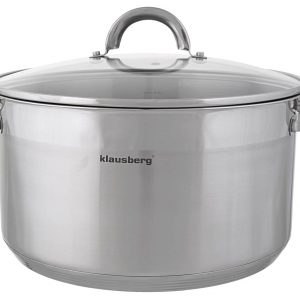Garnek na indukcję Klausberg KB 7128 Gaz 9.5 L stalowy z pokrywką