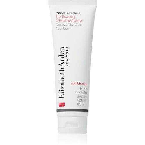 Elizabeth Arden Visible Difference Skin Balancing Exfoliating Cleanser peeling w piance do cery normalnej i mieszanej 125 ml