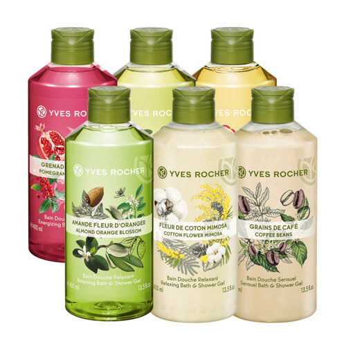 Zestaw 6 żeli pod prysznic Słodka rozkosz