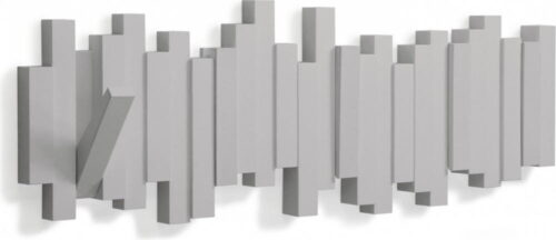 Nowoczesny wieszak ścienny Sticks szary – Umbra