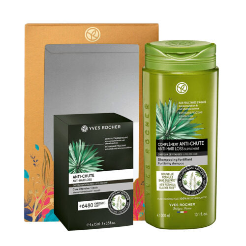 Zestaw z kuracją przeciw wypadaniu włosów