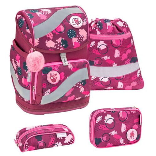 Belmil Tornister w zestawie Forest World 20 litrów, różowy