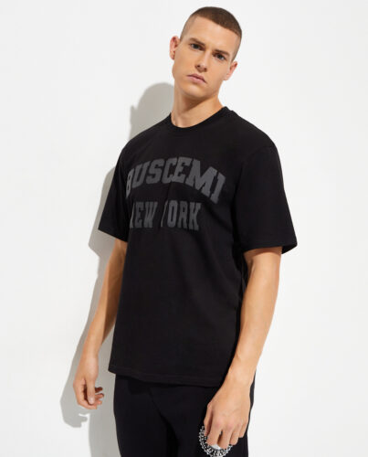 BUSCEMI – Czarny t-shirt z logo