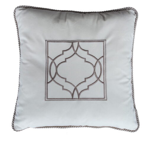 Haftowana Poduszka Velvet Maroko 45x45cm – dowolny kolor