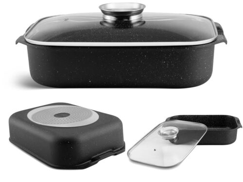 Gęsiarka marmurkowa Edenberg EB 4605 na indukcję 5.5L z pokrywką