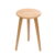Moon Wood Taboret Natural 30 cm dębowe nogi